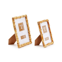 Load image into Gallery viewer, Natural Lacquered Bamboo Frame
