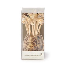 Load image into Gallery viewer, Tiger Cowrie Shell with 20 Assorted Sea Shell Picks
