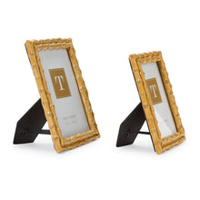 Load image into Gallery viewer, Blonde Lacquered Bamboo Frame
