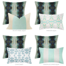 Load image into Gallery viewer, Orchid Blossom Navy 22x22 Pillow by Laura Park
