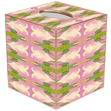Load image into Gallery viewer, Cabana Pink  by Laura-Park Tissue Box Cover: Paper Mache
