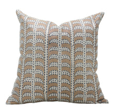 Load image into Gallery viewer, Interior Block Print Linen Blend Pillow Cover - Garud: Linen Blend / One Side / 22X22
