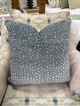 Load image into Gallery viewer, Blue Velvet Cheetah Print Pillows
