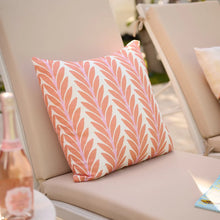Load image into Gallery viewer, Frond Orange Outdoor Pillow by Laura Park
