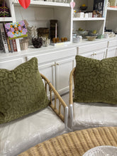 Load image into Gallery viewer, Green Velvet Pillows
