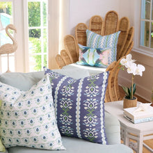 Load image into Gallery viewer, Rosemary White Decorative Pillow by Laura Park
