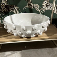 Load image into Gallery viewer, Terracotta 16&#39; 3D Dot Bowl
