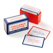 Load image into Gallery viewer, Brass Monkey Challenge Accepted Travel Tasks Card Deck
