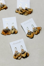 Load image into Gallery viewer, Quail Feather Fall Statement Tassel Earrings
