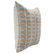 Load image into Gallery viewer, Interior Block Print Linen Blend Pillow Cover - Garud: Linen Blend / One Side / 22X22
