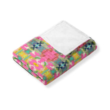 Load image into Gallery viewer, Pink Paradise Fleece Blanket by Laura Park
