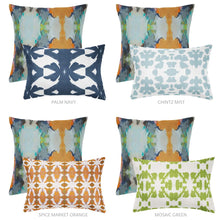 Load image into Gallery viewer, Under the Sea Navy Pillow by Laura Park
