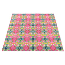 Load image into Gallery viewer, Pink Paradise Fleece Blanket by Laura Park
