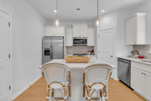 Load image into Gallery viewer, Vale White Counter Height Stool with Back
