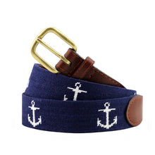 Load image into Gallery viewer, Anchor Belt (Dark Navy)

