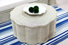 Load image into Gallery viewer, Kiira Outdoor Scalloped Coffee Table - Driftwood
