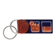 Load image into Gallery viewer, Bourbon Five Ways Key Fob (Dark Navy)
