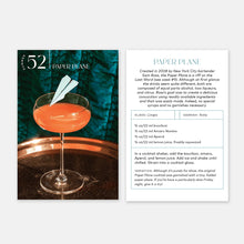 Load image into Gallery viewer, 52 Cocktails Recipe Cards
