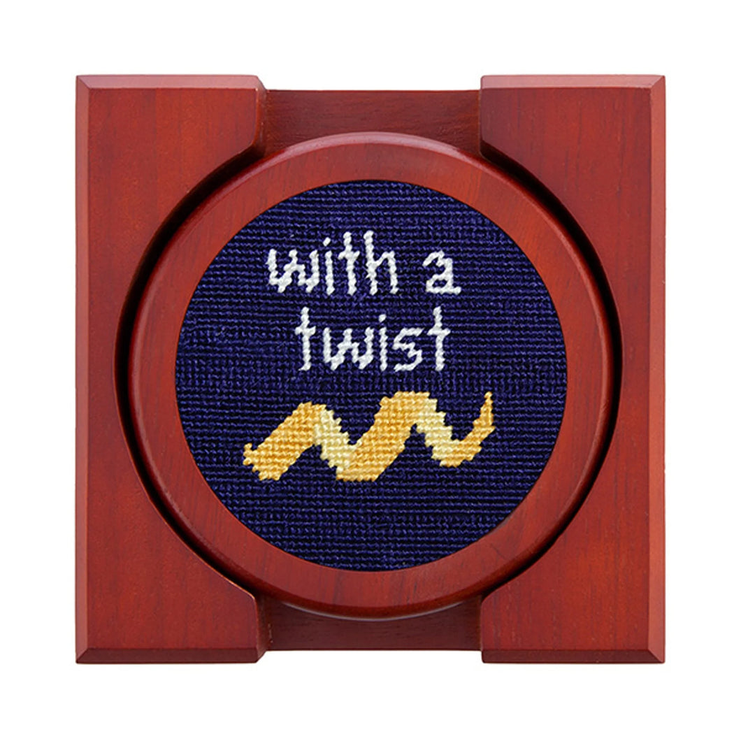 Cocktail Orders Coasters (Dark Navy)
