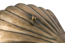 Load image into Gallery viewer, Shell Shaped Brass Decorative Tray

