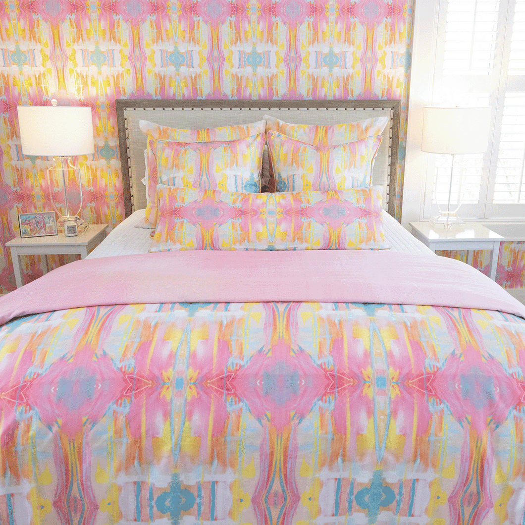 Heart Song Duvet by Danielle Cather-Cohen