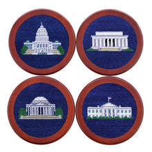 Load image into Gallery viewer, DC Monuments Coasters (Classic Navy)
