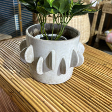 Load image into Gallery viewer, Handmade Demilune Stoneware Planter
