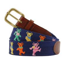Load image into Gallery viewer, Dancing Bears Belt (Dark Navy)
