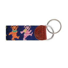 Load image into Gallery viewer, Dancing Bears Keychain/FOB
