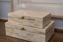 Load image into Gallery viewer, Bone Inlay Decorative Boxes - Multiple Sizes
