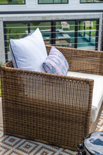 Load image into Gallery viewer, Atlantic Lounge Chair - Chocolate - Outdoor synthetic rattan chair
