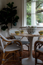 Load image into Gallery viewer, Vale Armchair - Blue and White
