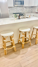 Load image into Gallery viewer, Vale Backless Counter Height Barstool - White

