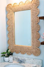 Load image into Gallery viewer, Large Scalloped Mirror
