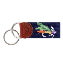 Load image into Gallery viewer, Fishing Fly Key Fob (Dark Navy)
