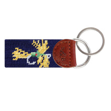 Load image into Gallery viewer, Fishing Fly Key Fob (Dark Navy)
