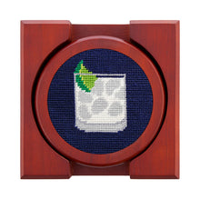 Load image into Gallery viewer, Gentlemen&#39;s Drinks Coasters (Dark Navy)
