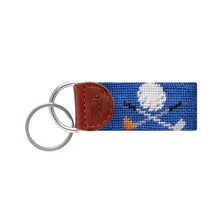 Load image into Gallery viewer, Golf Clubs Key Fob (Blueberry)
