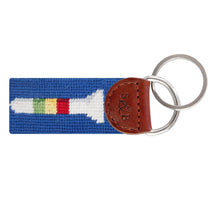 Load image into Gallery viewer, Golf Tees Key Fob (Blueberry)
