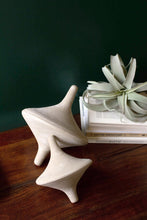 Load image into Gallery viewer, Set of 2 Grey-Wash Clay Tops
