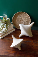 Load image into Gallery viewer, Set of 2 Grey-Wash Clay Tops
