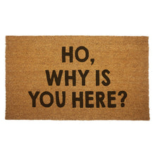 Load image into Gallery viewer, Ho, Why is You Here? Doormat
