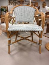 Load image into Gallery viewer, Vale Armchair - Light Blue and White
