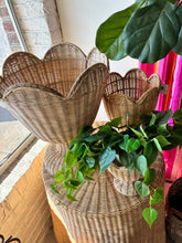 Load image into Gallery viewer, Rattan Flower Holder/Urn - 3 sizes

