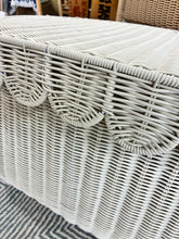 Load image into Gallery viewer, Scalloped Lidded Basket with Handles
