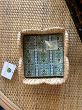 Load image into Gallery viewer, Scalloped Rattan Cocktail Napkin Holder

