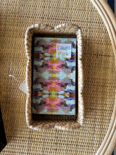 Load image into Gallery viewer, Scalloped Rattan Guest Towel Holder
