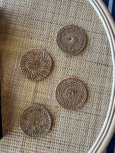 Load image into Gallery viewer, Rattan Coasters
