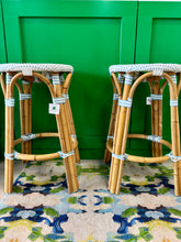 Load image into Gallery viewer, Vale Backless Counter Height Bar Stool - Light Blue/White
