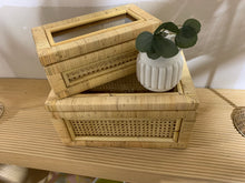 Load image into Gallery viewer, Hayes Rattan Rectangle Box Set
